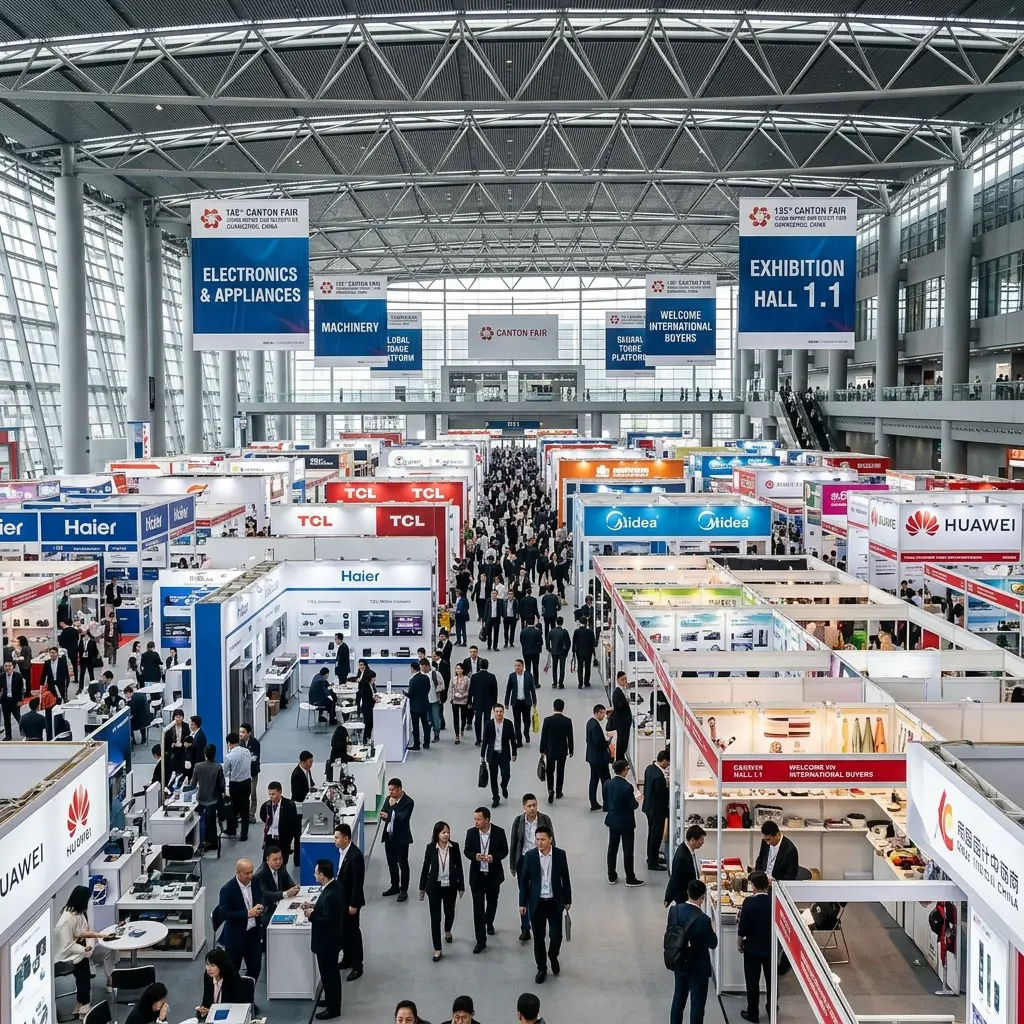 Product display across 3 exhibition phases